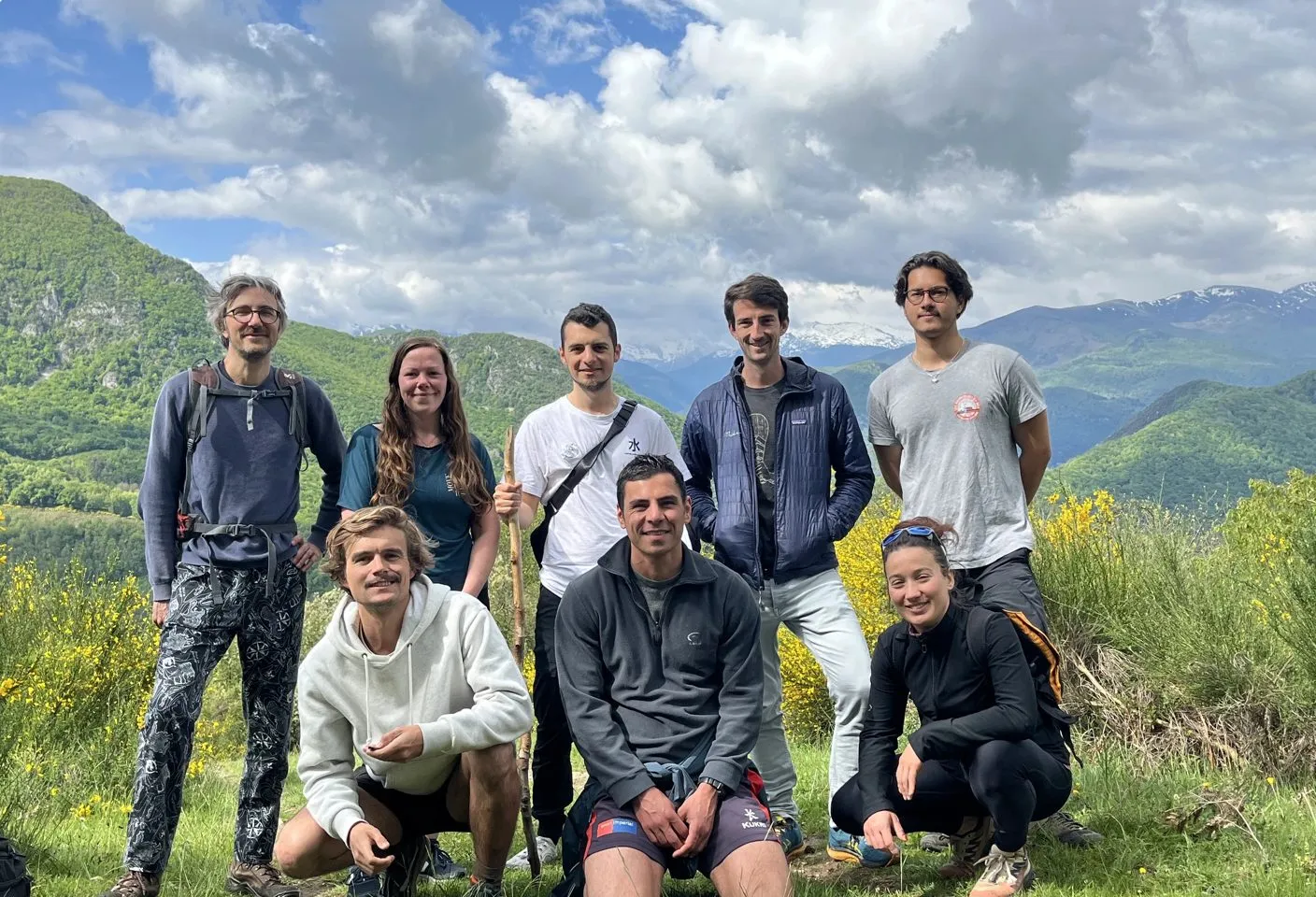 L'équipe de Sapiologie en montagne